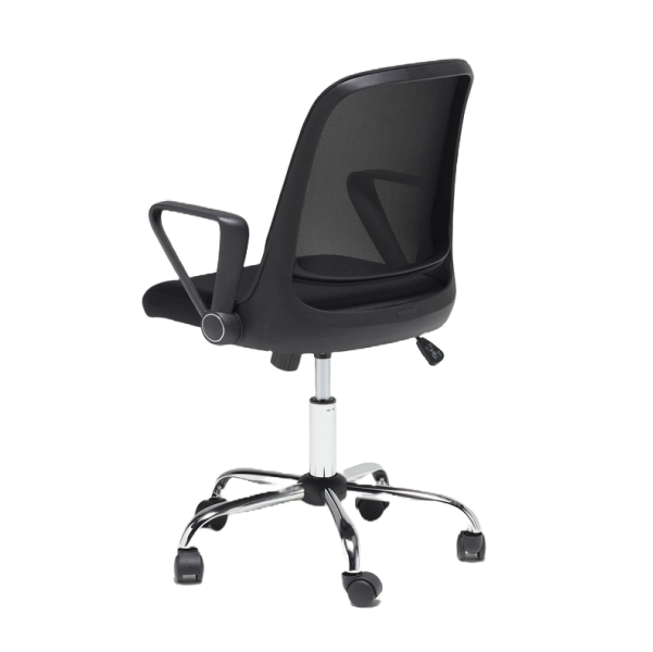 Ergonomska kancelarijska stolica Tamy Štof/Crna