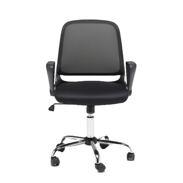 Ergonomska kancelarijska stolica Tamy Štof/Crna
