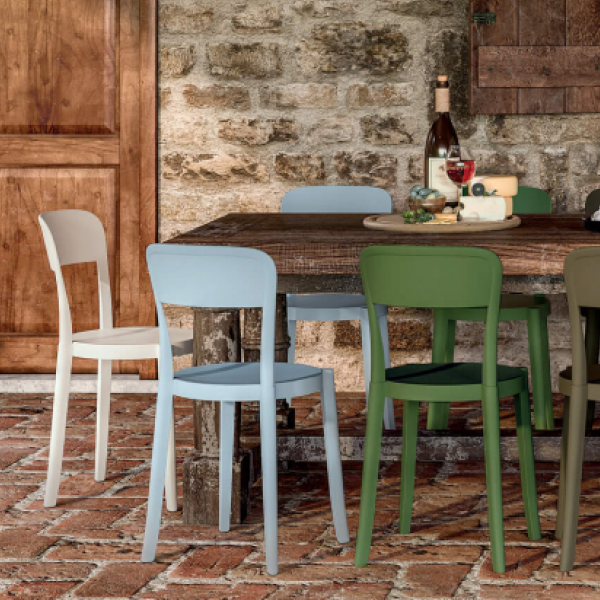 Stolica za restorane i kafiće Torre Propilen/Verde